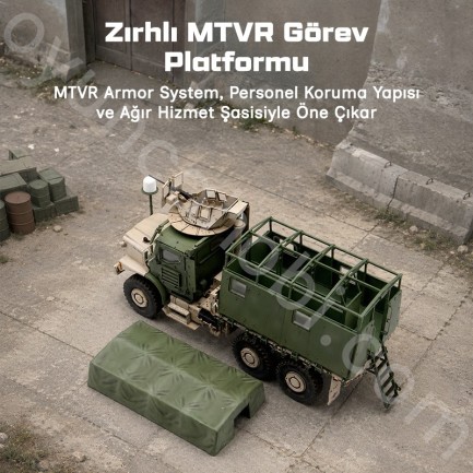 Trumpeter 01080 MK.23 MTVR with Armor Protection Kit Maket Model Kit - Thumbnail