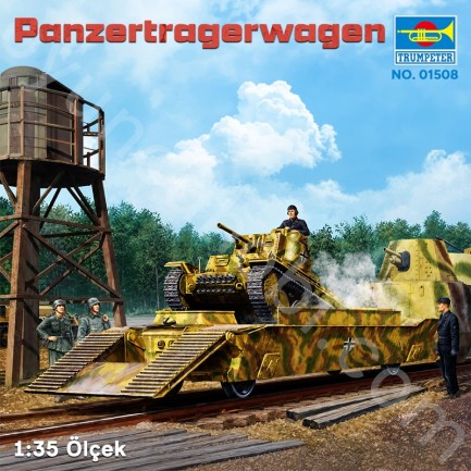 Trumpeter 01508 Panzertragerwagen Maket Model Kit - Thumbnail