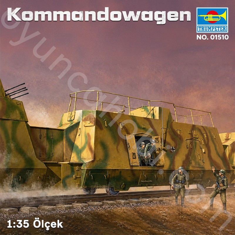 Trumpeter 01510 Kommandowagen Maket Model Kit