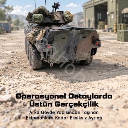 Trumpeter 01513 LAV-25 SLEP (Service Life Extension Program) Maket Model Kit - Thumbnail