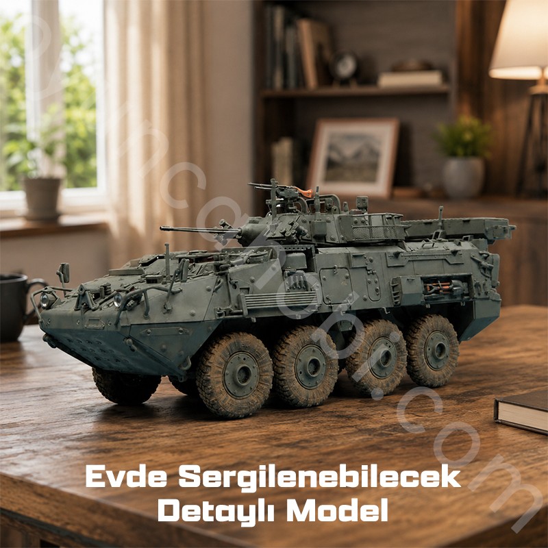 Trumpeter 01519 LAV-III 8x8 wheeled armoured vehicle Maket Model Kit