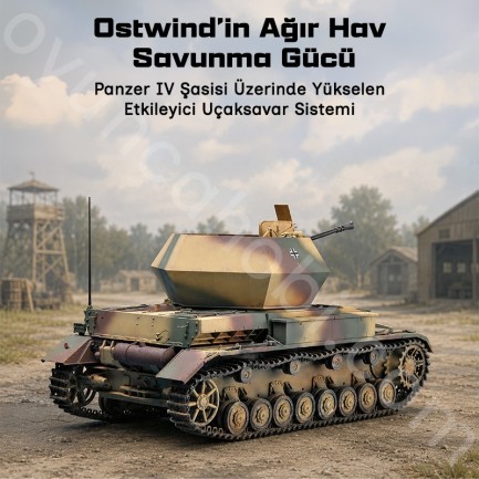 Trumpeter 01520 German 3.7cm Flak 43 Flakpanzer IV “Ostwind” - Thumbnail