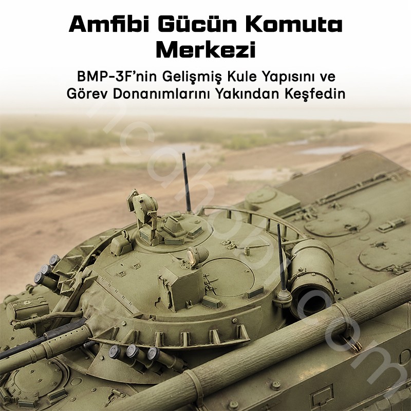 Trumpeter 01529 BMP-3F IFV Maket Model Kit