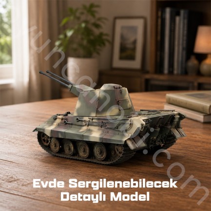 Trumpeter 01539 German E-75Flakpanzer Maket Model Kit - Thumbnail