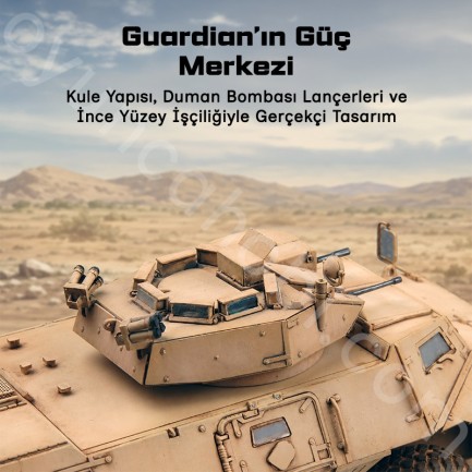 Trumpeter 01541 M1117 Guardian Armored Security Vehicle (ASV) Maket Model Kit - Thumbnail