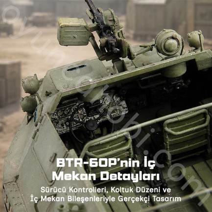 Trumpeter 01542 BTR-60P APC Maket Model Kit - Thumbnail