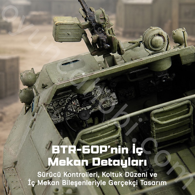 Trumpeter 01542 BTR-60P APC Maket Model Kit