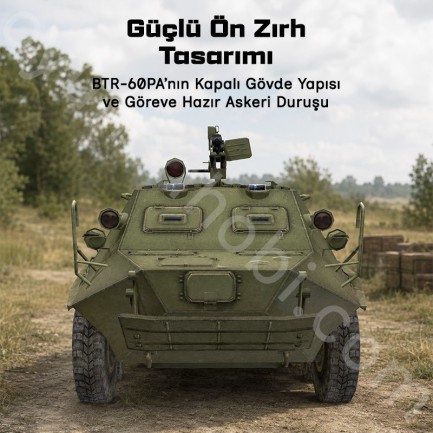 Trumpeter 01543 BTR-60PA Maket Model Kit - Thumbnail