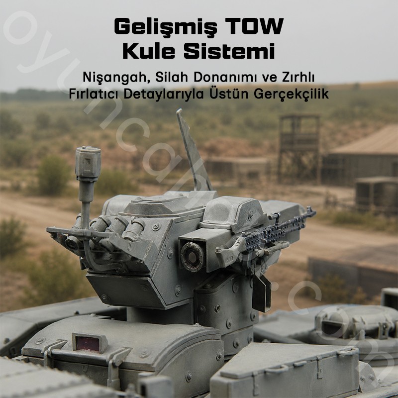 Trumpeter 01558 LAV III TUA (Tow-Under-Armour) Maket Model Kit