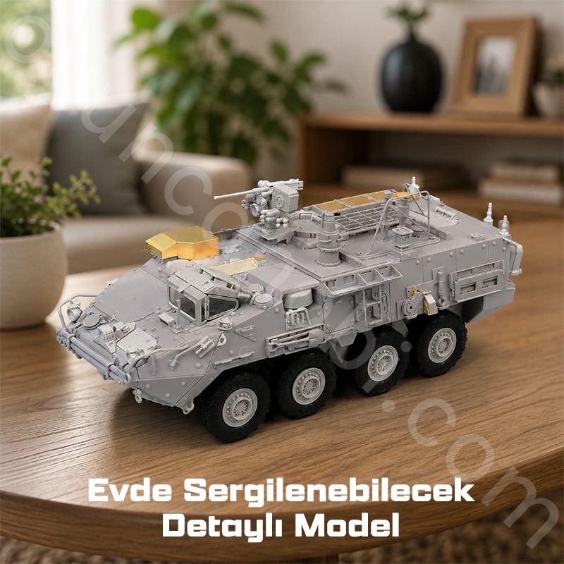 Trumpeter 01560 M1135 Stryker NBC RV Maket Model Kit