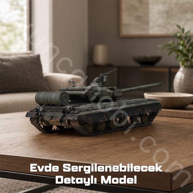 Trumpeter 01579 Soviet T-64A MOD 1981 Maket Model Kit