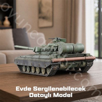 Trumpeter 01581 Soviet T-64B MOD 1975 Maket Model Kit - Thumbnail