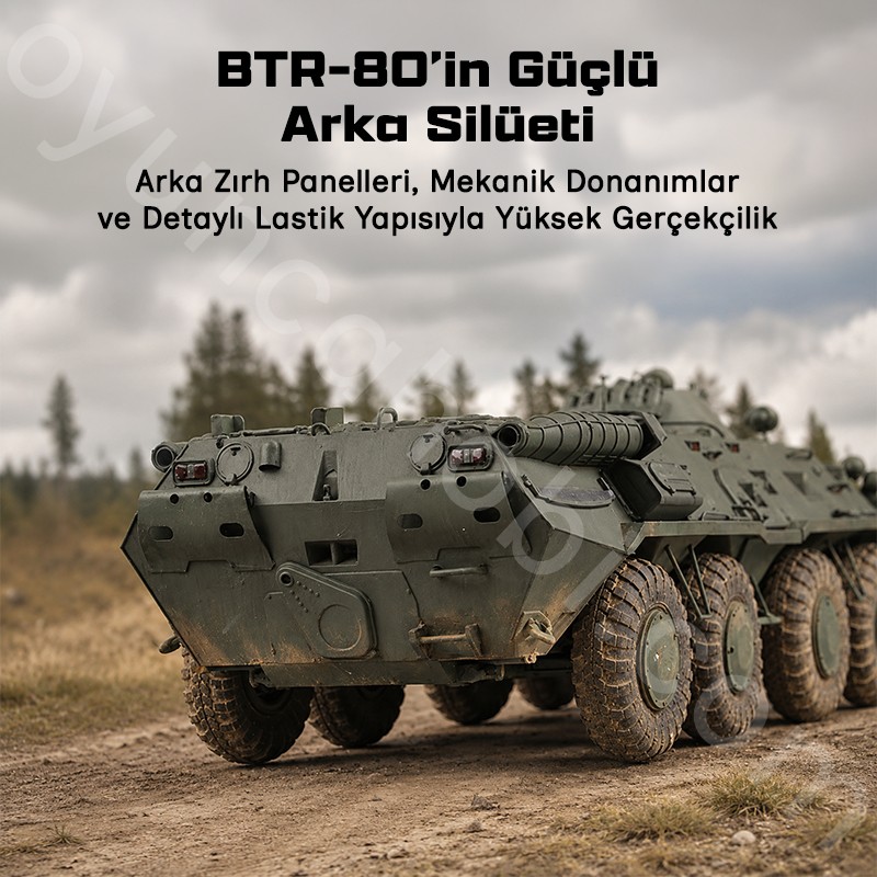 Trumpeter 01594 Russian BTR-80 APC Maket Model Kit