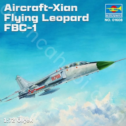 Trumpeter 01608 Aircraft-Xian Flying Leopard FBC-1 Maket Model Kit - Thumbnail