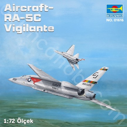 Trumpeter 01616 Aircraft- RA-5C Vigilante Maket Model Kit - Thumbnail