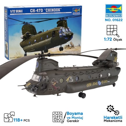 Trumpeter - Trumpeter 01622 CH-47D 