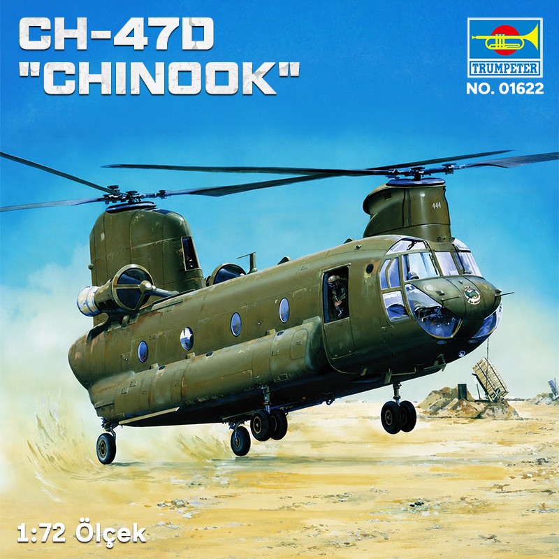 Trumpeter 01622 CH-47D 