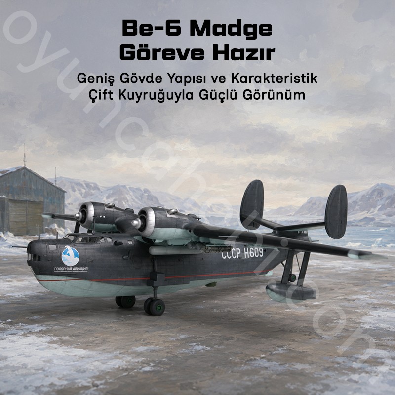 Trumpeter 01646 Be-6 Madge Maket Model Kit