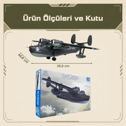 Trumpeter 01646 Be-6 Madge Maket Model Kit - Thumbnail