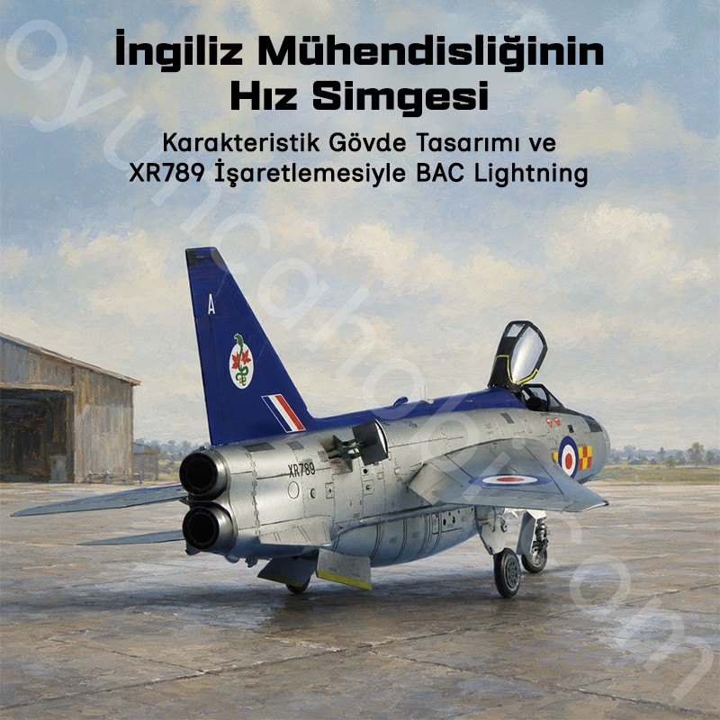 Trumpeter 01654 English Electric (BAC) Lightning F.2A/F.6 Maket Model Kit