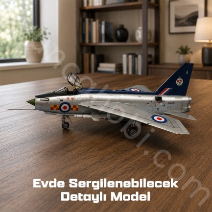 Trumpeter 01654 English Electric (BAC) Lightning F.2A/F.6 Maket Model Kit - Thumbnail