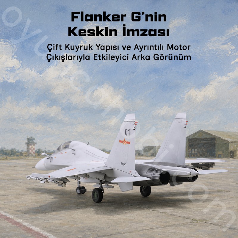 Trumpeter 01659 Russian Su-30MKK Flanker G Fighter Maket Model Kit