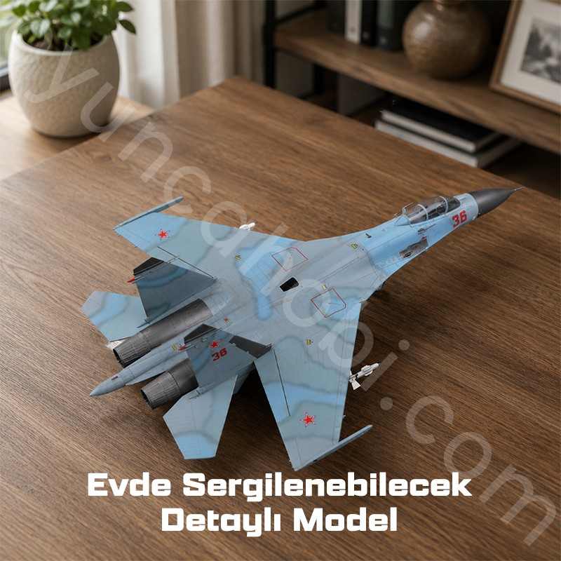 Trumpeter 01661 Russian Su-27 Early type Fighter Maket Model Kit
