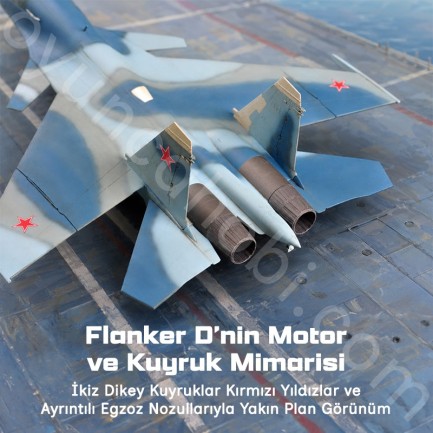 Trumpeter 01669 Russian Su-33UB Flanker D Maket Model Kit - Thumbnail
