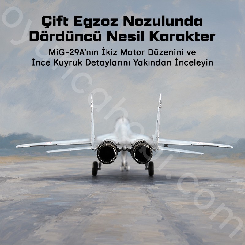 Trumpeter 01674 MIG-29A Fulcrum (Izdeliye 9.12) Maket Model Kit