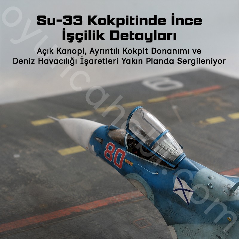Trumpeter 01678 Russian Su-33 Flanker D Maket Model Kit