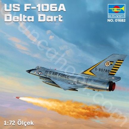 Trumpeter 01682 US F-106A Delta Dart Maket Model Kit - Thumbnail