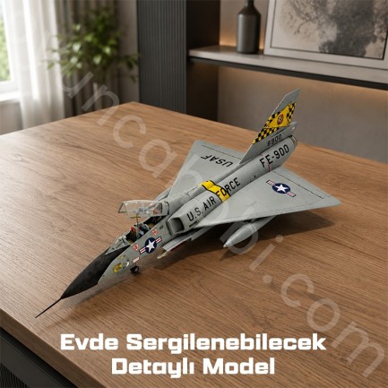 Trumpeter 01683 US F-106B Delta Dart Maket Model Kit - Thumbnail