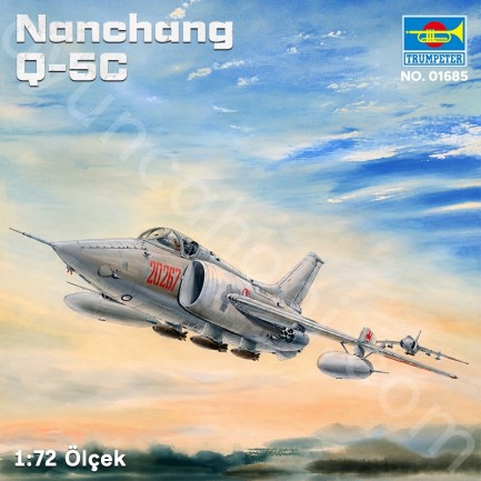 Trumpeter 01685 Nanchang Q-5C Maket Model Kit - Thumbnail