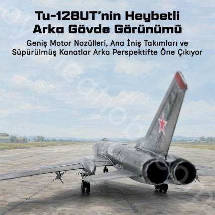 Trumpeter 01688 Tu-128UT Fiddler Maket Model Kit - Thumbnail