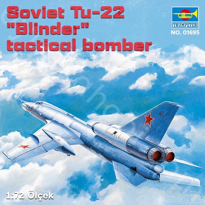 Trumpeter 01695 Soviet Tu-22 
