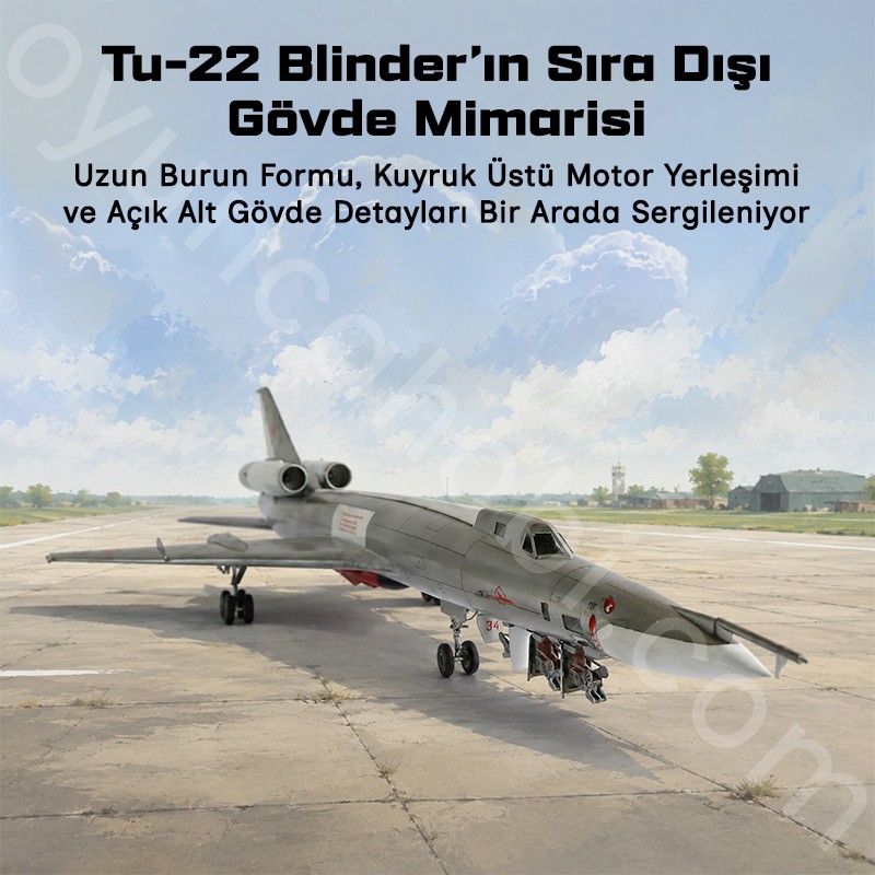Trumpeter 01695 Soviet Tu-22 