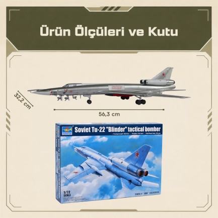 Trumpeter 01695 Soviet Tu-22 
