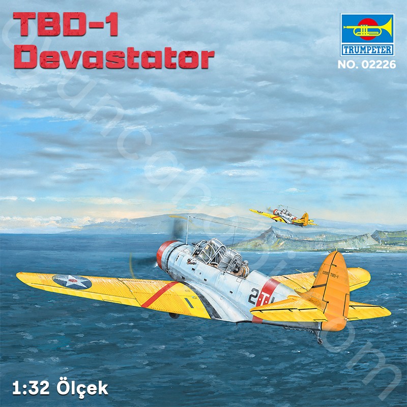 Trumpeter 02226 TBD-1 Devastator Maket Model Kit