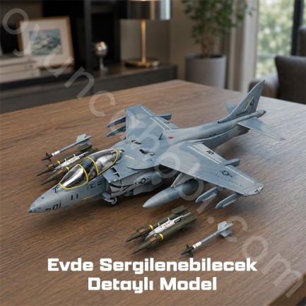 Trumpeter 02229 AV-8B Harrier II Maket Model Kit - Thumbnail