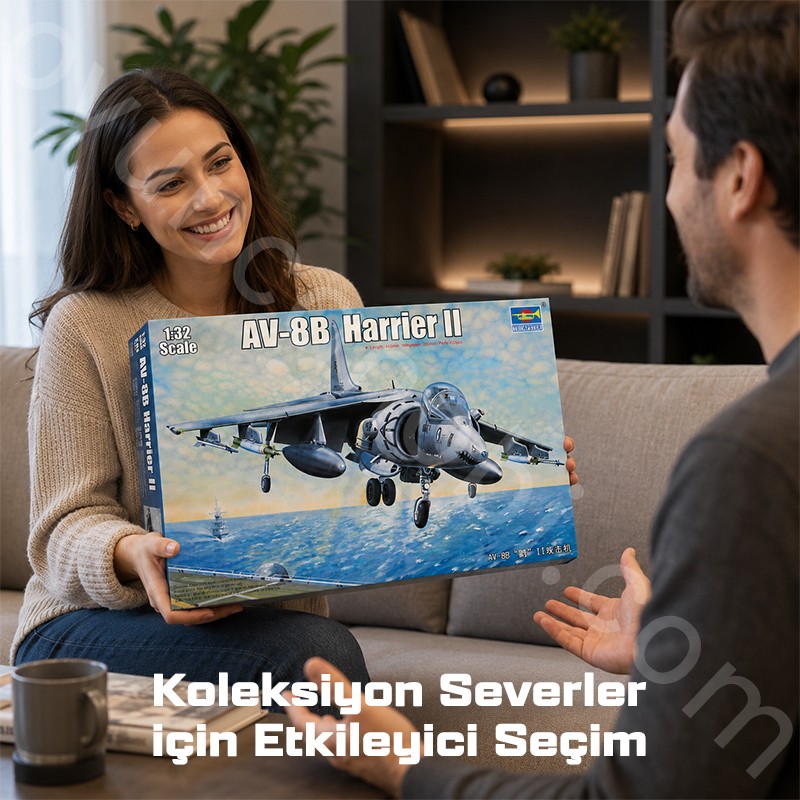 Trumpeter 02229 AV-8B Harrier II Maket Model Kit