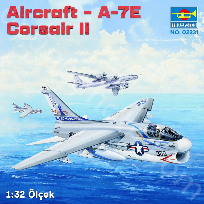 Trumpeter 02231 Aircraft - A-7E Corsair II Maket Model Kit