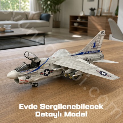 Trumpeter 02231 Aircraft - A-7E Corsair II Maket Model Kit - Thumbnail