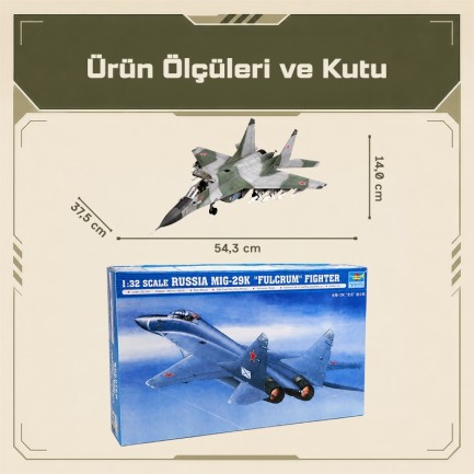 Trumpeter 02239 Aircraft -Mig-29K”Fulcrum
