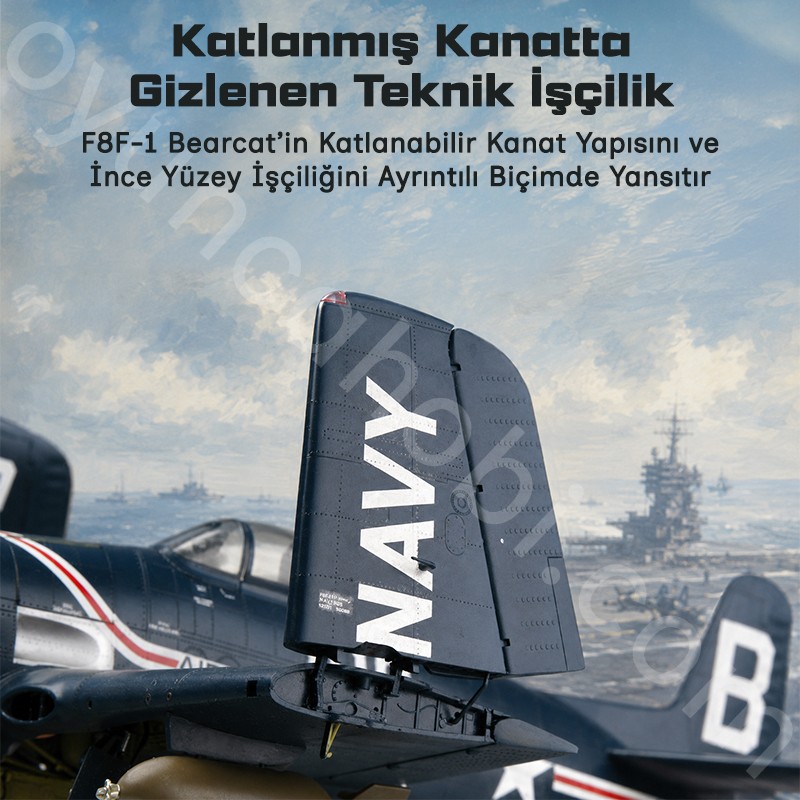Trumpeter 02247 F8F-1 Bearcat Maket Model Kit
