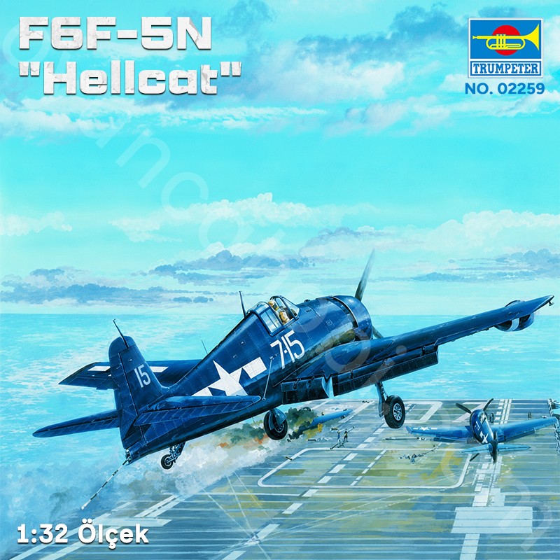 Trumpeter 02259 F6F-5N