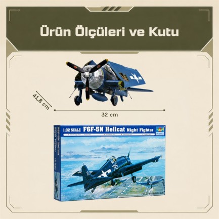 Trumpeter 02259 F6F-5N