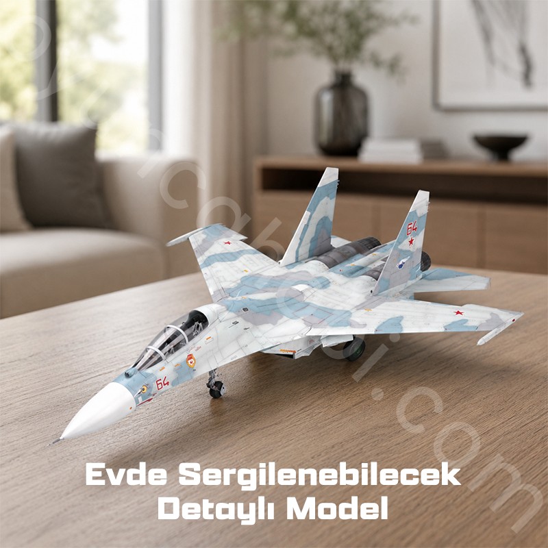 Trumpeter 02270 Su-27UB Flanker-C Maket Model Kit