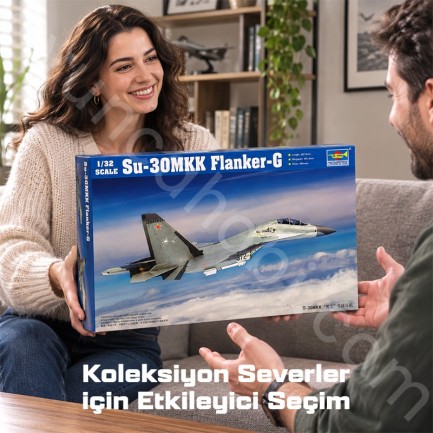 Trumpeter 02271 Su-30MKK Flanker-G Maket Model Kit - Thumbnail