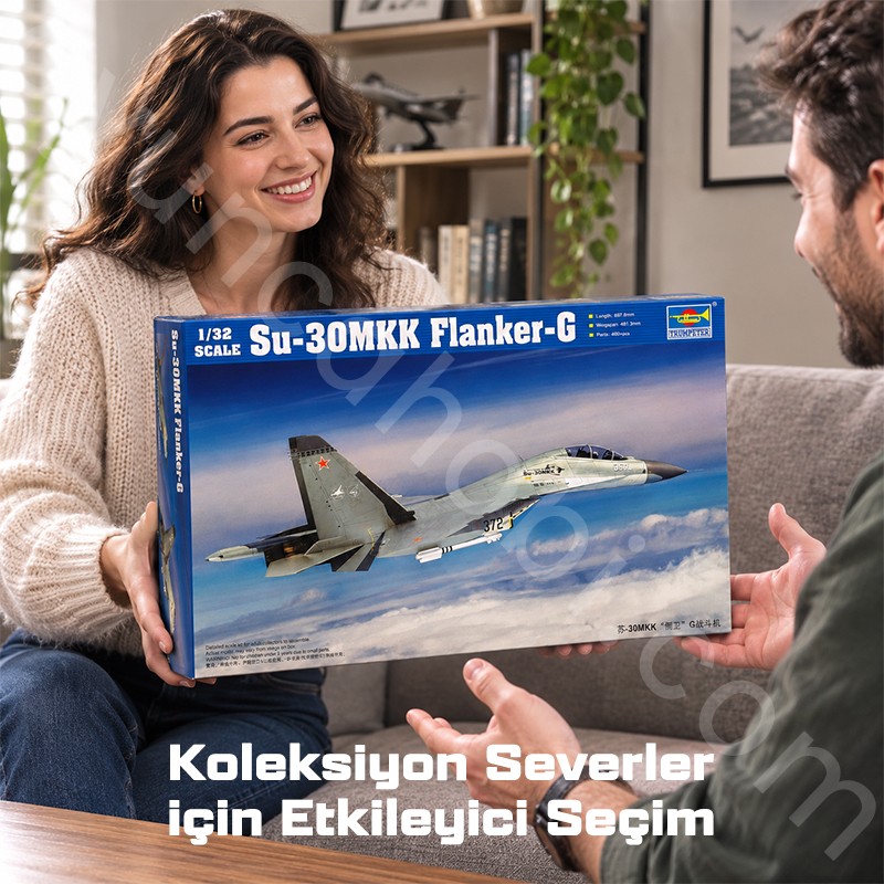 Trumpeter 02271 Su-30MKK Flanker-G Maket Model Kit