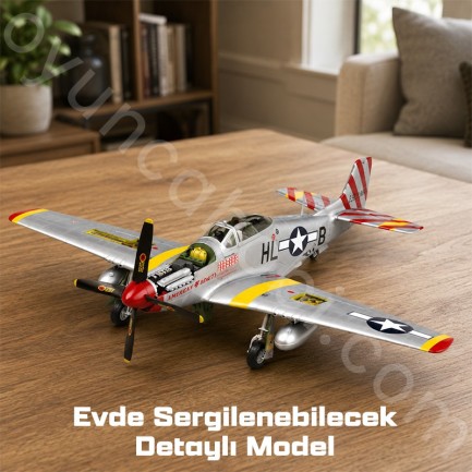 Trumpeter 02275 P-51D Mustang Maket Model Kit - Thumbnail